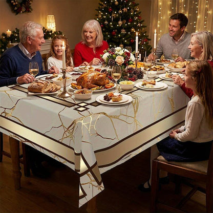 Mantel impermeable con estampado de mármol🌩️