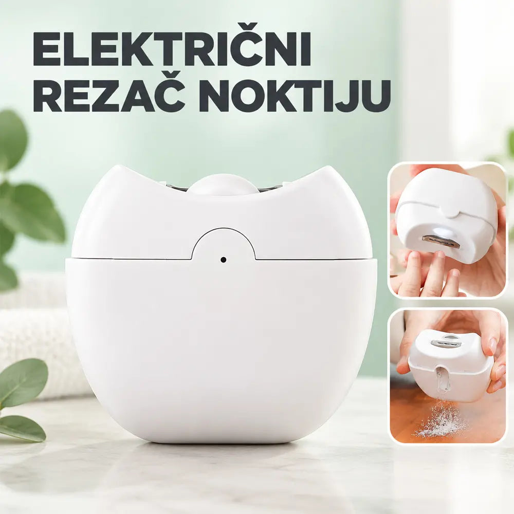 ✂️💅 Višenamjenska električna turpija za nokte, električne kliješta za nokte s zaštitom od stiskanja
