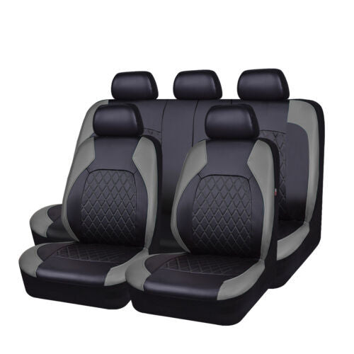 🚗🚗🤩 Univerzalni set presvlaka za autosjedala od mekane kože s prozračnom mrežicom ✨ Brza dostava, ograničena ponuda, dostupne zalihe – Ne propustite
