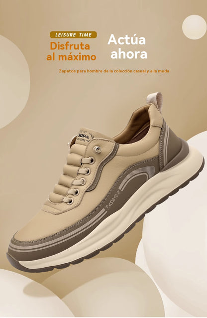 🏆️Producto más vendido🔥👟【39～44】Zapatos casuales de suela suave de moda para hombre de nuevo estilo 2026, ligeros y antideslizantes