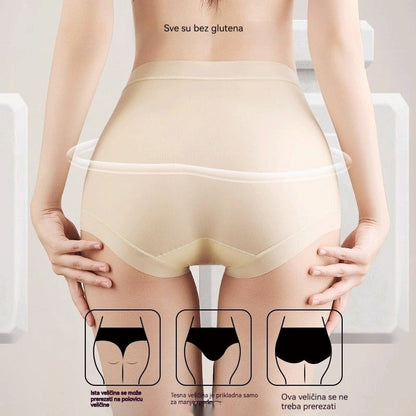 🔥🩲【Compra 3 y llévate 3 gratis】（6 piezas）Último día – 50% de descuento Bragas de talle alto antibacterianas con efecto vientre plano