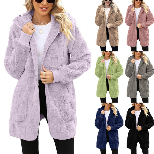 ☃️Descuento limitado del 39%❄️【Compra 1 y llévate 1 gratis】[S-5XL]🌸Nueva temporada de invierno: Chaqueta casual de mujer con forro de franela a cuadros