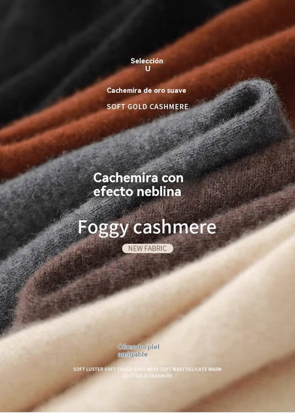 📢¡60% de descuento!🎅Conjunto de dos piezas de cómoda camiseta y pantalón de terciopelo con elástico en el cuello