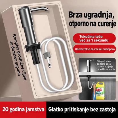 Komplet produžne cijevi za dozator sapuna – jednostavna ugradnja i praktična uporaba