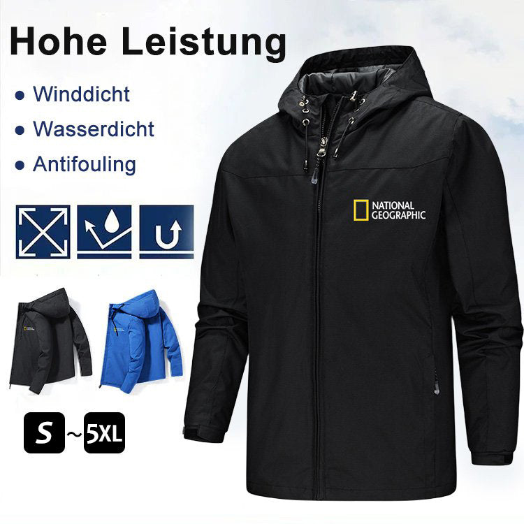 🥼Unisex: Novi jesen/zima, udobna, vjetrootporna, topla jakna s kapuljačom--3862476