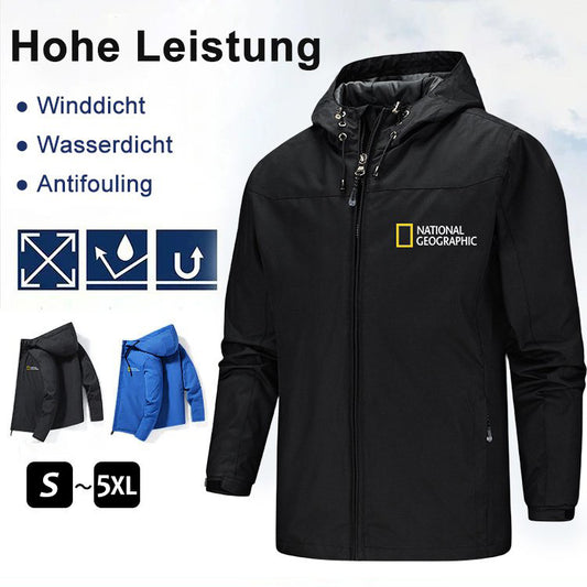 🥼Unisex: Novi jesen/zima, udobna, vjetrootporna, topla jakna s kapuljačom--3862476