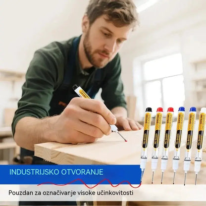 💯 10 komada ⚽ Precizni markeri za duboke rupe, uske prostore i teško dostupna mjesta
