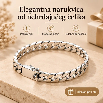 🔥【Kupite jedan, drugi dobijete gratis: Nova muška narukvica od 925 sterling srebra】2 za 25 eura