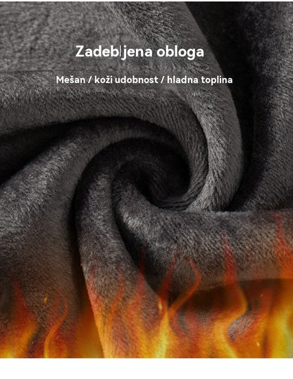 🔥🧣❄️30% popust【S-4XL】2025 Nova muška džemper od mink krzna, toplinski pleteni džemper s okruglim izrezom, jednostavan i svestran. 🧣❄️