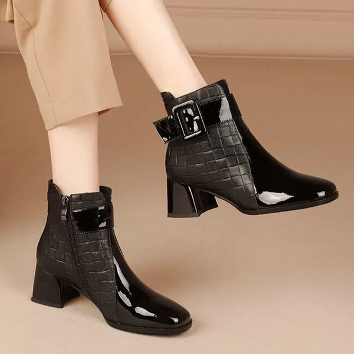🔥Árcsökkentés és kiárusítás!👠 Korlátozott ajánlat 48% 【méretek 35-40】🛍️ 2025-ös új női cipő ausztrál marhabőrből – puha és kényelmes 💖