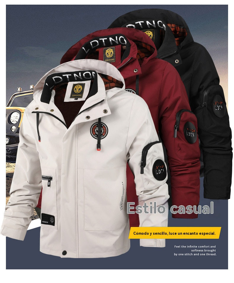 🔥🔥【Oferta de temporada -40%】🧥Nueva chaqueta parka de alta calidad para hombre con capucha, abrigo cálido y casual de otoño e invierno