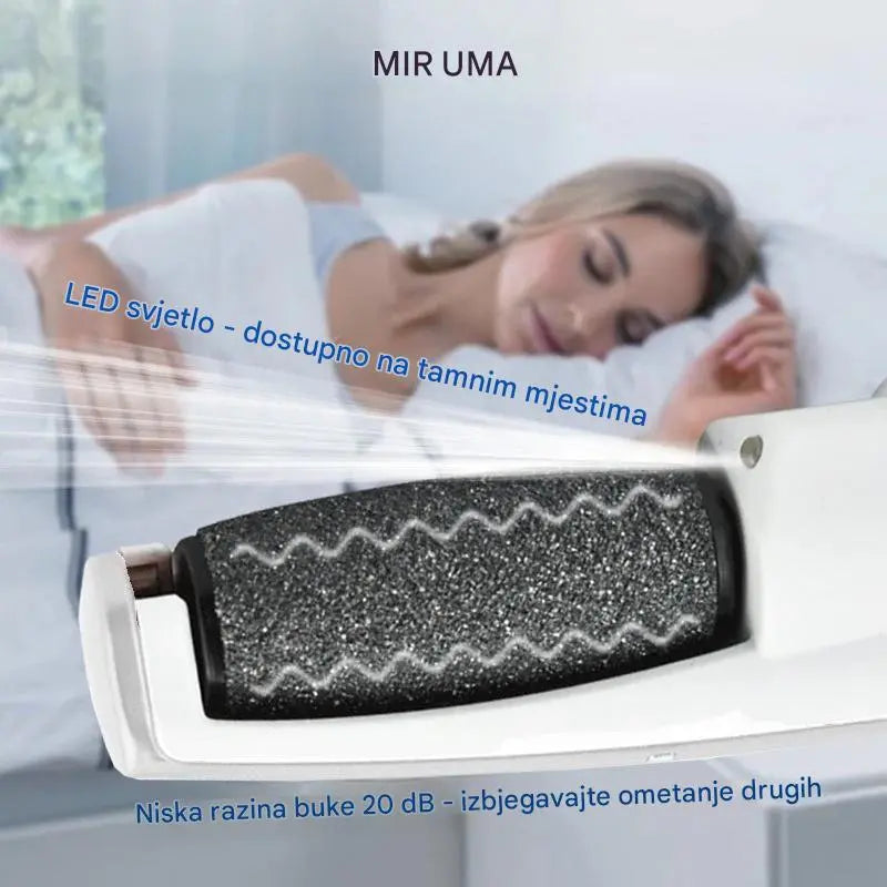 🦶🛁✨🔥50% popusta🔥 Novi električni valjci za masažu stopala, uklanjaju mrtvu kožu s peta, električni valjci za masažu stopala, pogodni za njegu stopala.