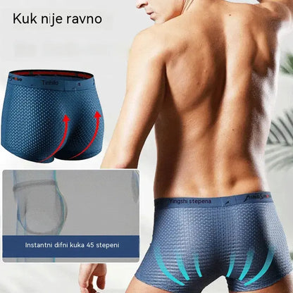 🔥【3+3 GRATIS】Muške ljetne bokserice od ledene svile – mekane, prozračne i iznimno udobne za nošenje – besplatna dostava – plaćanje pouzećem.