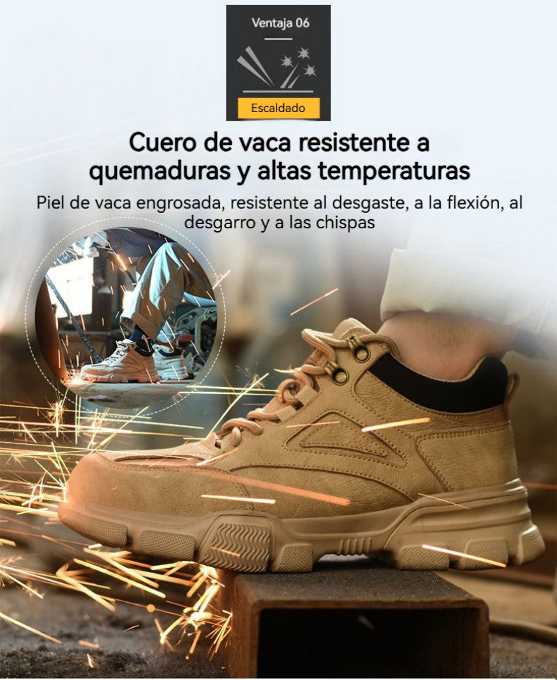 🥾 Proljetna rasprodaja 42% popusta 🔥 Svakodnevne zaštitne radne cipele, otporne na udarce i probijanje, sa čeličnim vrhom, udobne i protivklizne radne cipele