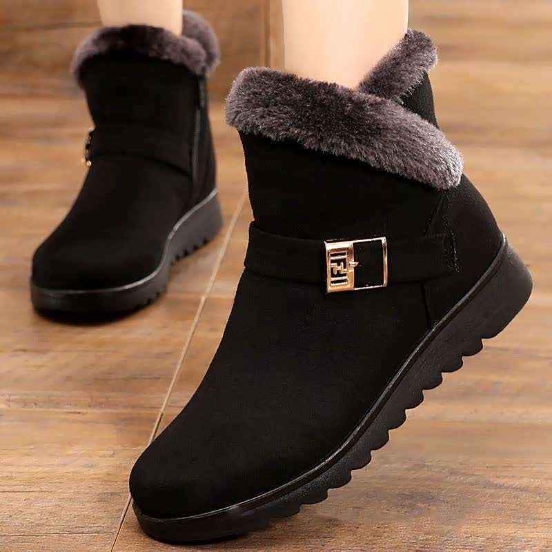 Ограничена оферта 50% отстъпка【35-43】❄️🥿👢 Зимни дамски модерни удобни топли ботуши 2025 г
