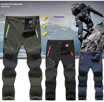 【43% zľava】[S–5XL] Nové pánske nepremokavé a teplé voľnočasové nohavice na jeseň a zimu 2025