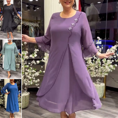 🥰Najniža cijena ograničeno vrijeme👗👗【Kupite 1, dobijete 1 gratis】【S-5XL】❤️2026 Nove visokokvalitetne haljine od šifona