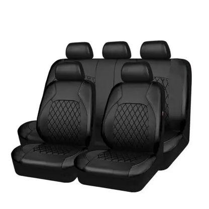 🚗🚗🤩 Univerzalni set presvlaka za autosjedala od mekane kože s prozračnom mrežicom ✨ Brza dostava, ograničena ponuda, dostupne zalihe – Ne propustite