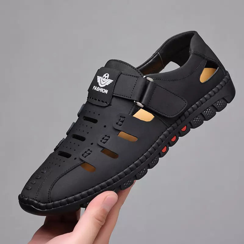 🔥【Tallas 38-44】Nuevos zapatos casuales de cuero genuino suave para hombre, transpirables, con suela blanda, colección verano 2026. 🔥