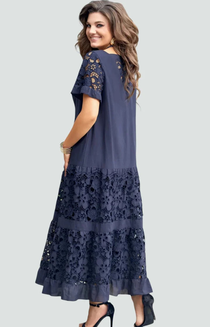 🔥💖【S-5XL】Nuevo estilo 2026, falda larga de encaje elegante y de moda, adecuada para cualquier ocasión.