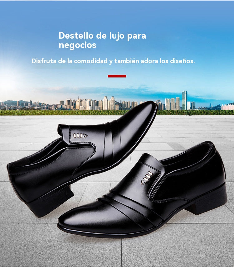 🔥Nuevo lanzamiento 50% de descuento🔥【Tallas 38-48】Zapatos de vestir de cuero genuino para hombre 2025