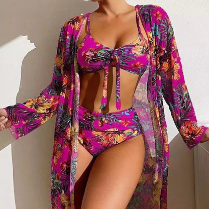 👙☀️【S-2XL】Novi trodijelni kupaći kostim iz 2026. - visokokvalitetan, ugodan za kožu, mekan i udoban