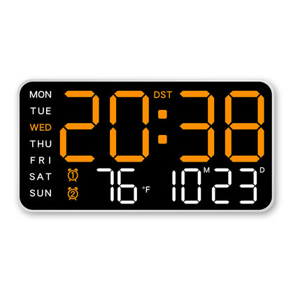 📢📢50% DE DESCUENTO!! ⏰Reloj de pared digital LED decorativo multifuncional. El reloj digital sin límites para el hogar moderno del Reino Unido.