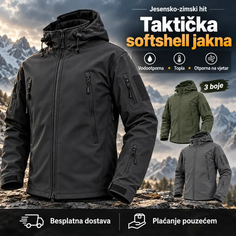🔥🔥 【S-4XL】Nova jesensko-zimska taktička jakna – vodootporna, otporna na vjetar i topla