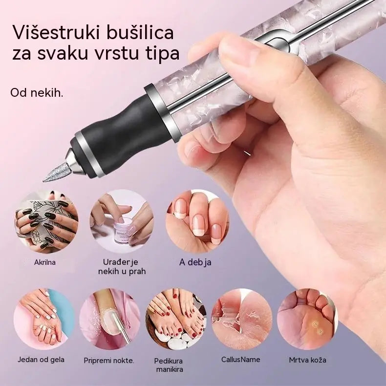 💅👍 Električna turpija za svakodnevnu njegu noktiju – besplatna dostava na kućnu adresu