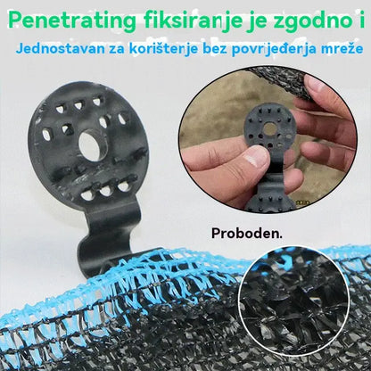 ✨【Kupite 25, dobijte 25 gratis】Kopče za pričvršćivanje crne mreže za sjenu, kopče za foliju za staklenike
