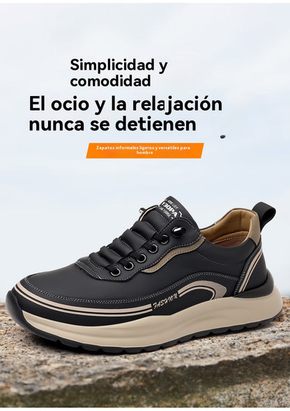 🏆️Producto más vendido🔥👟【39～44】Zapatos casuales de suela suave de moda para hombre de nuevo estilo 2026, ligeros y antideslizantes