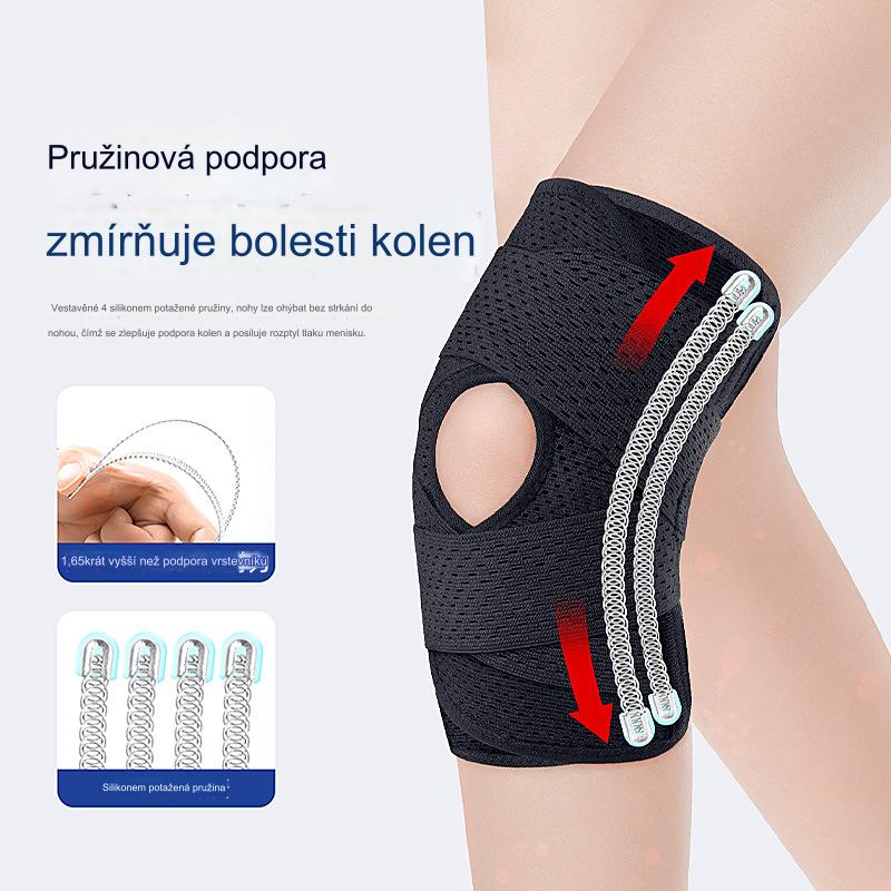 🦵Zadnji dan 40% popusta 🦵【Kupi jedno, drugo gratis】Dvostruki štitnici za koljena s oprugom, pogodni za trčanje, bicikliranje, igranje lopte i druge sportove3879327