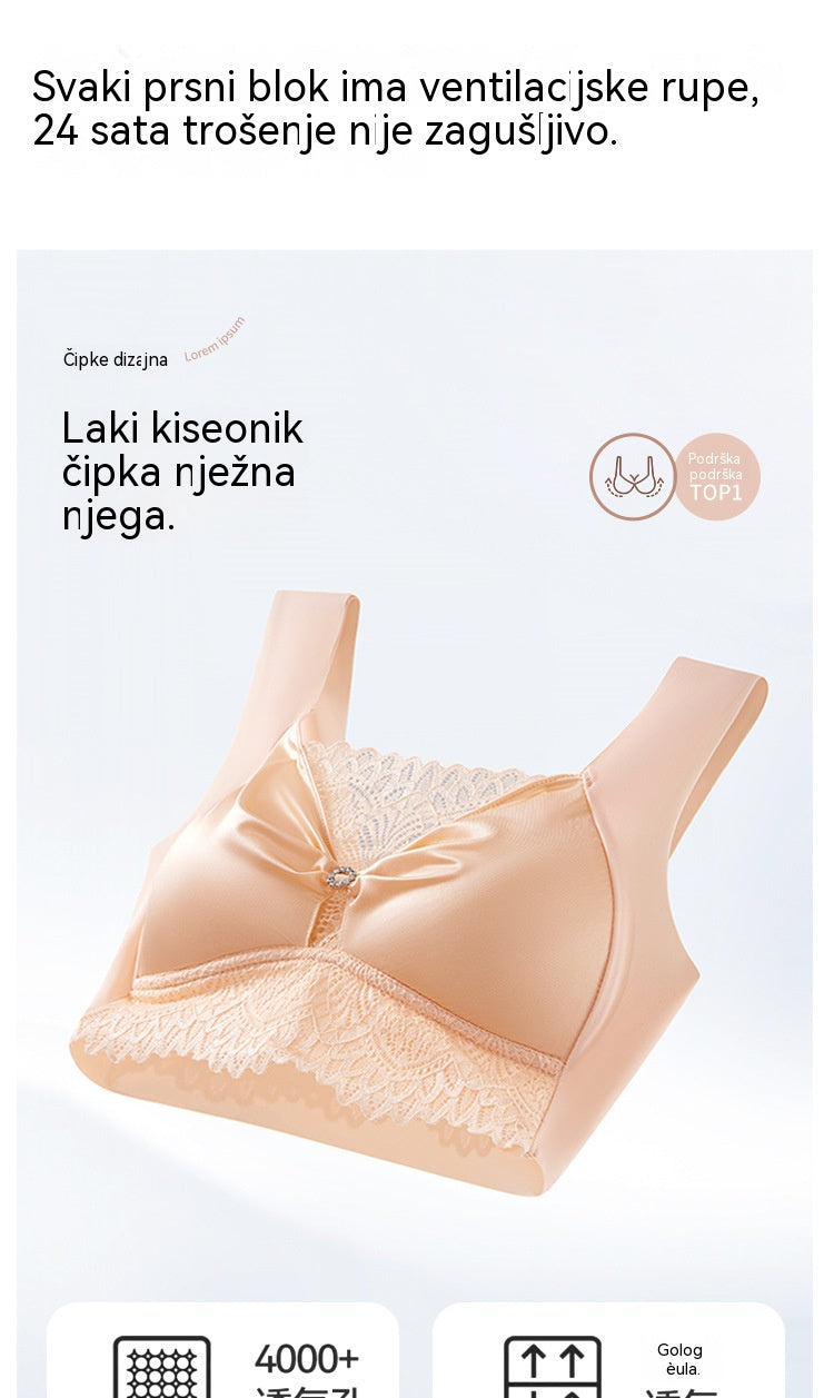 😍1 set od 4 komada✨【L-4XL】Novi čipkasti grudnjak s savršenim zatezanjem i podizanjem, čvrstim košaricama, ujednačenim dizajnom ✅️ Plaćanje pouzećem