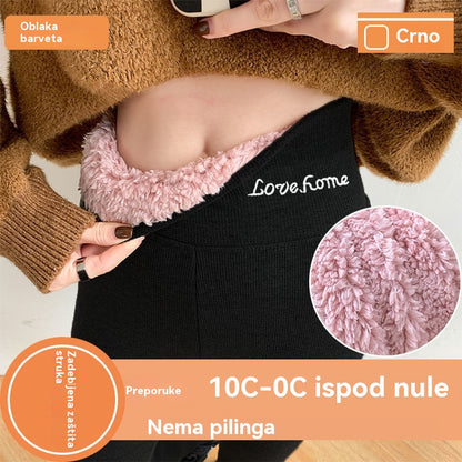 🔥👖Nova kolekcija 40% popusta【40-100kg】Elastične tople pamučne hlače s flis podstavom❄️Gornji sloj dodatno zadebljan, za maksimalnu toplinu🔥