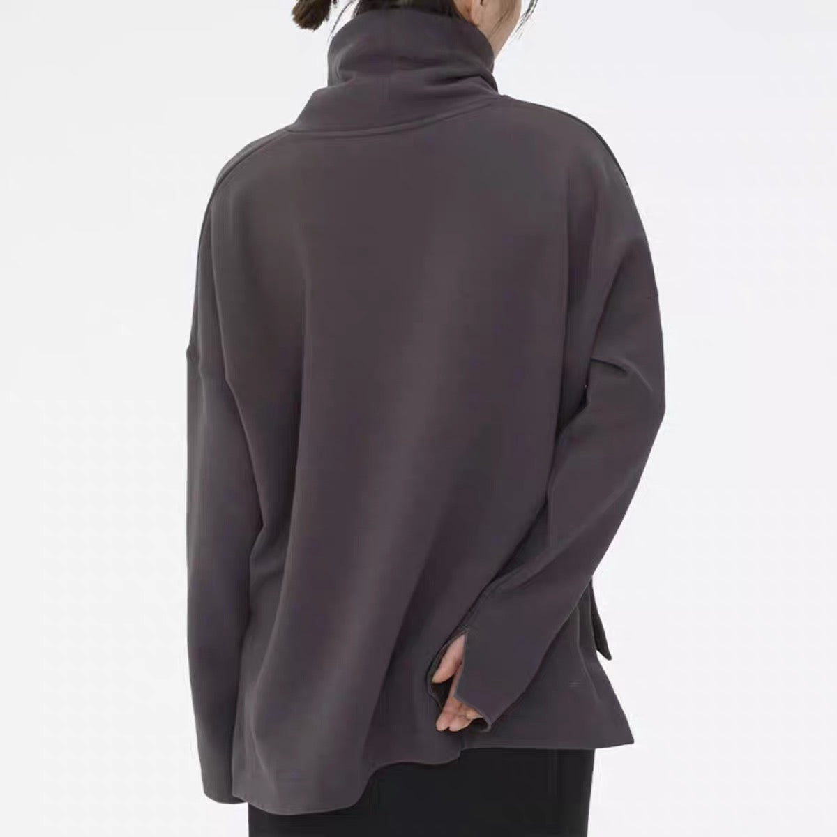 🍂Kup 1, a drugi dostaniesz za darmo! 🐏 Nowy, wysokiej jakości zimowy zestaw casualowy dla kobiet: sweter z wysokim kołnierzem w stylu minimalistycznym + proste spodnie casualowe🔥 Wygodne i uniwersalne na co dzień.