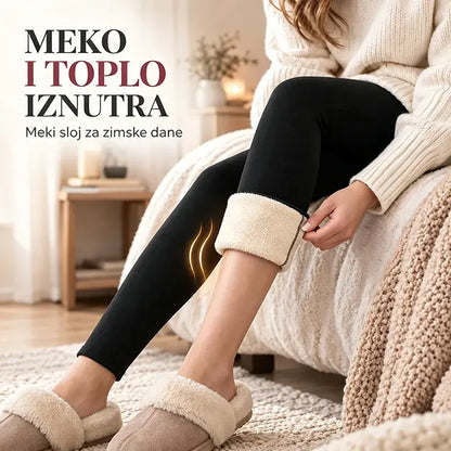 🔥【S-5XL】Debele vunene termo tajice, visokog struka, plus veličine, vrlo elastične –