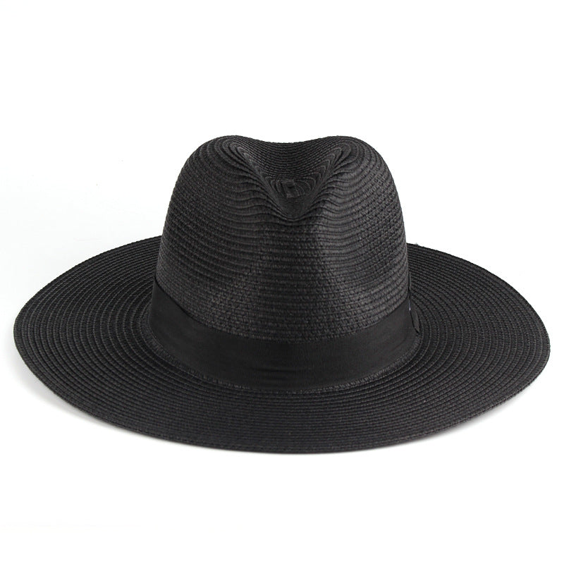 🌿 Oferta especial 【56-58 cm】Sombrero artesanal de palma de Ecuador