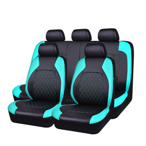 【30% DE DESCUENTO】🚗🚗Funda de asiento de automóvil de cuero suave universal, de alta calidad, elegante y cómoda. 