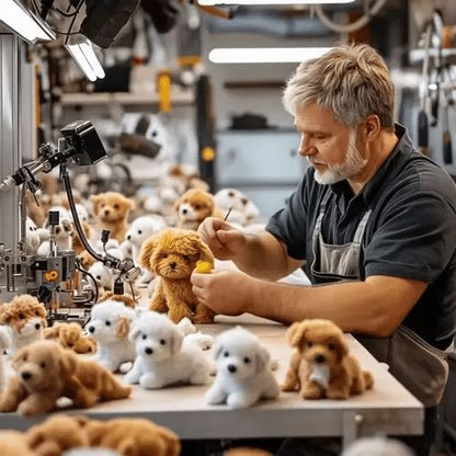 💖🐶【Časovno omejen 40% popust】Moj plišasti robotski kuža, plišasta pasja igračka, visoka kakovost