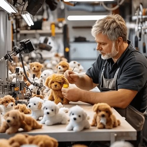 💖🐶【Časovno omejen 40% popust】Moj plišasti robotski kuža, plišasta pasja igračka, visoka kakovost