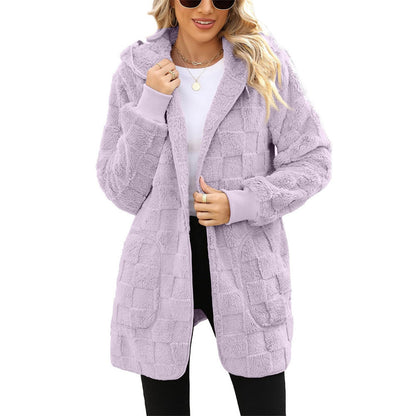 ☃️Descuento limitado del 39%❄️【Compra 1 y llévate 1 gratis】[S-5XL]🌸Nueva temporada de invierno: Chaqueta casual de mujer con forro de franela a cuadros