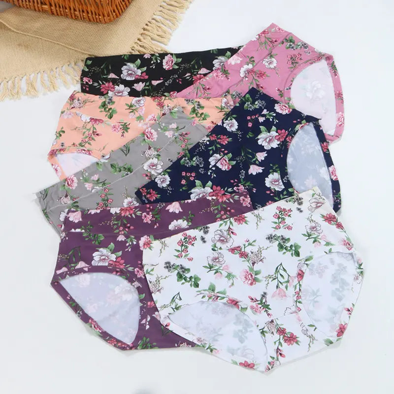 😍 7 komada za samo 29 € 💕【50–140 kg】Nove udobne, antibakterijske pamučne gaćice s printom – besplatna dostava – plaćanje pouzećem
