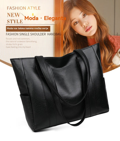 Omejena ponudba 43% 👜 Nova ženska torba iz mehkega usnja, vsakodnevni slog, velika prostornina✨ Modna in enostavna za kombiniranje✨ ✅