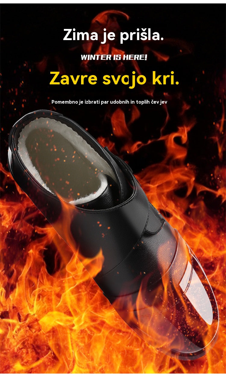 【💥Znižano】👞Nova kolekcija【38-44】🔥Zimski kakovostni volneni čevlji, casual v britanskem stilu, topli in praktični