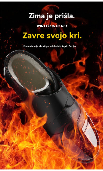 【💥Znižano】👞Nova kolekcija【38-44】🔥Zimski kakovostni volneni čevlji, casual v britanskem stilu, topli in praktični