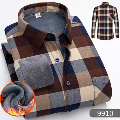 🔥【49% POPUSTA】👔【L-5XL】Nova karirana ležerna košulja dugih rukava za proljeće/jesen 2026.