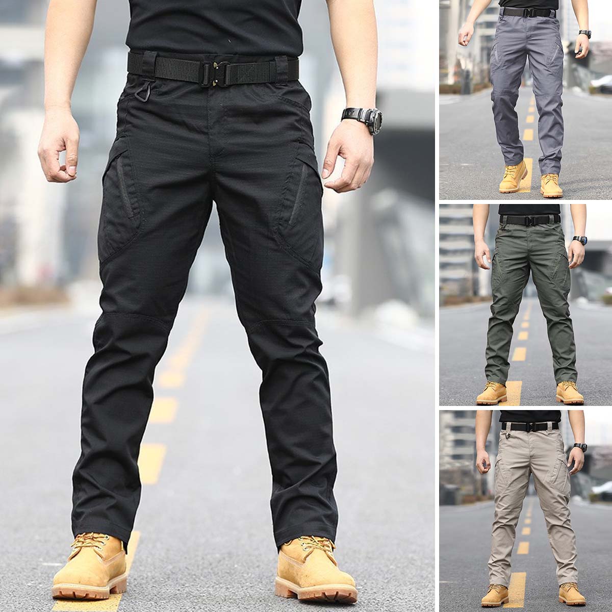 👖💥Намалена цена🔥【S-5XL】Мъжки тактически панталони, работни панталони, военни панталони, панталони за открито, водоустойчиви и издръжливи.