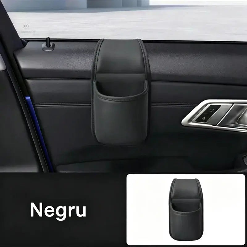 2 artikla za 25 €🚗 Dodatni prostor i red u automobilu! Kožni držač za vrata automobila / držač za čaše i telefon (Jednostavna montaža na prozor / 1+1 GRATIS ponuda)!