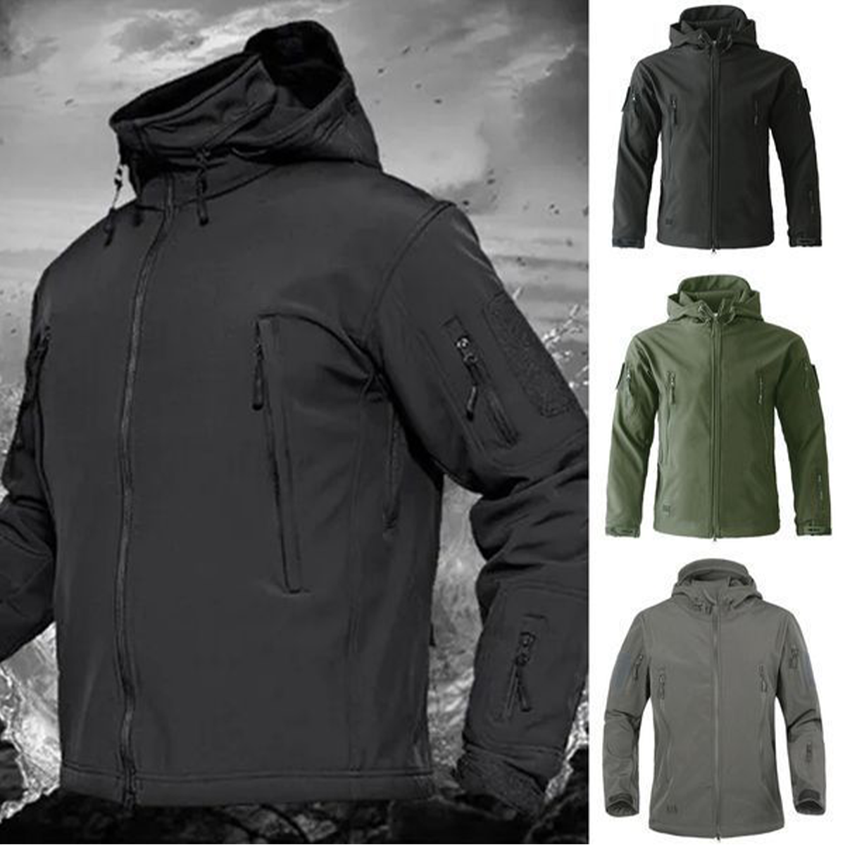 Край на годината разпродажба🔥【S–4XL】Ограничена оферта: Мъжко яке за планинарство на открито. Водоустойчиво, ветроустойчиво и създадено за екстремни условия
