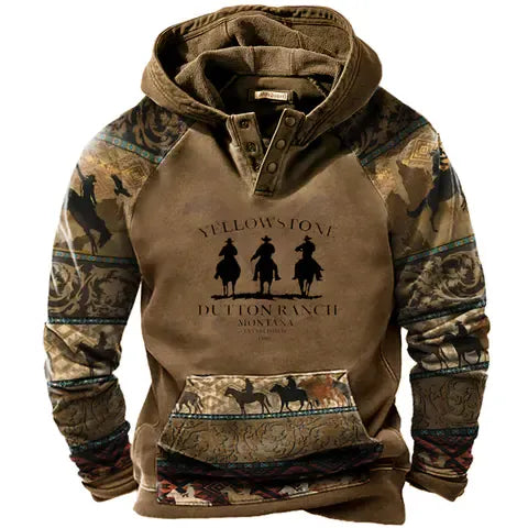 🔥📢 42% de descuento por tiempo limitado 🔥 [S-5XL] Sudadera de manga larga 3D gruesa para hombre 2026, que te mantiene abrigado y fresco en otoño e invierno.